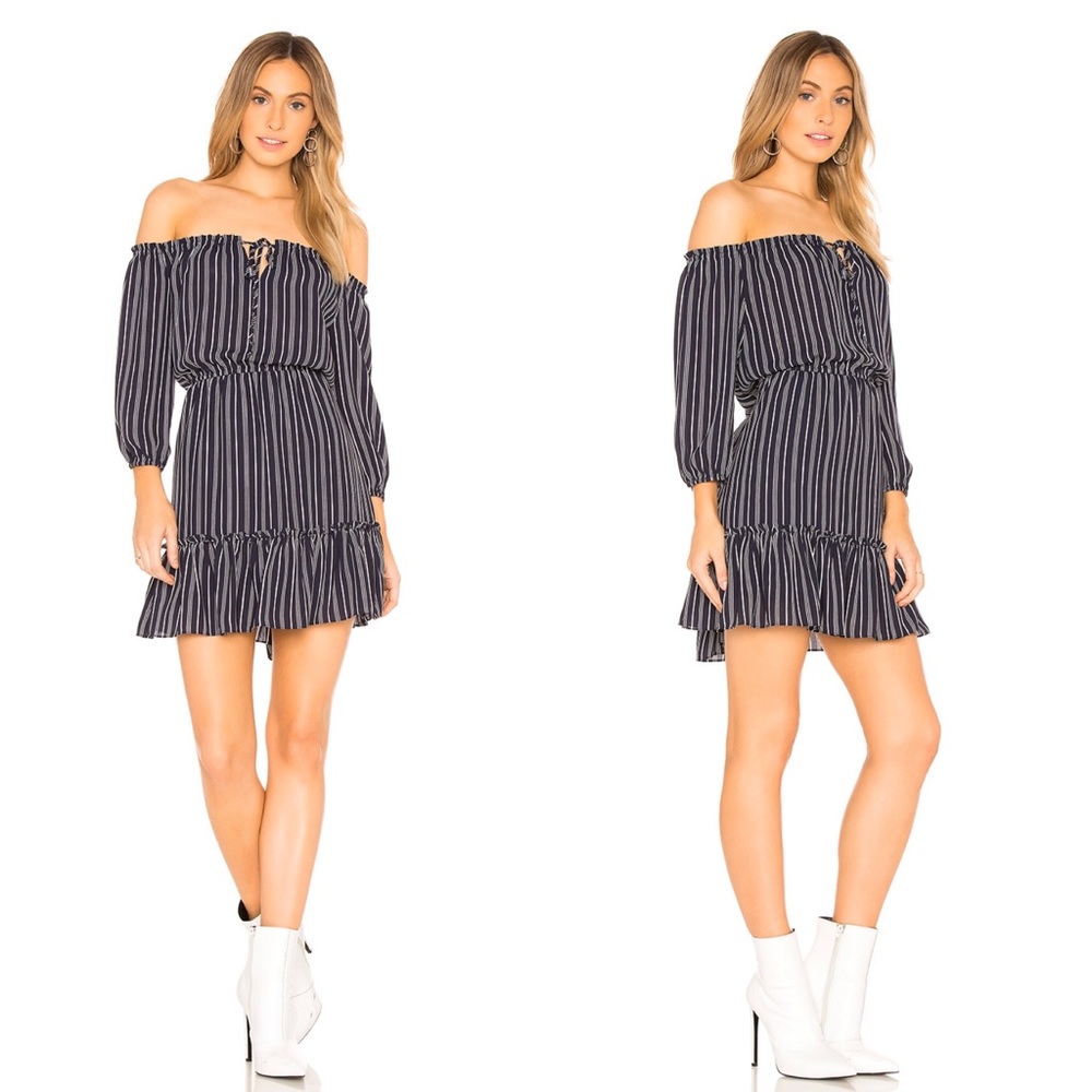 Bb Dakota Mckenna Dress in Navy